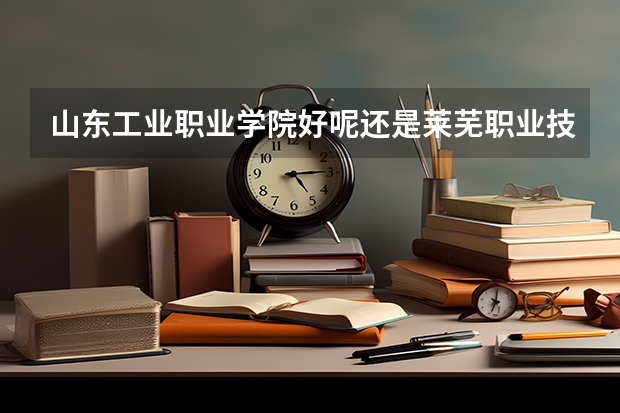 山东工业职业学院好呢还是莱芜职业技术学院好呢？