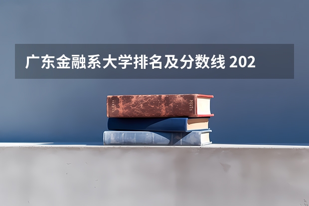 广东金融系大学排名及分数线 2023高考广东金融学院分数线